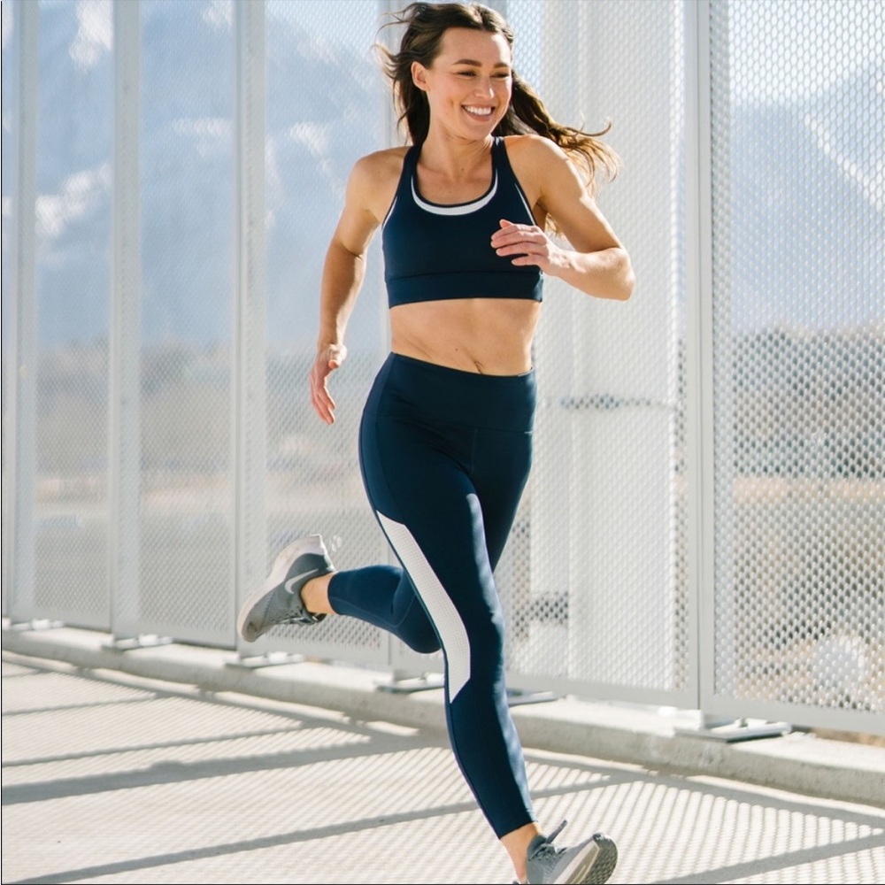 Zyia navy primo leggings size 6-8
